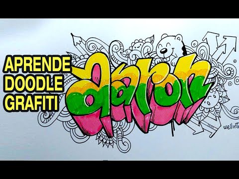 Detail Gambar Graffiti Doodle Art Name Nomer 12