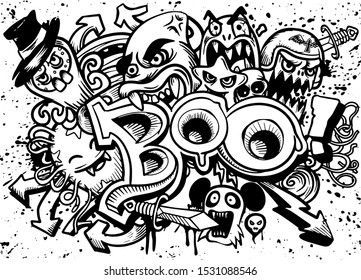 Detail Gambar Graffiti Doodle Art Name Nomer 49