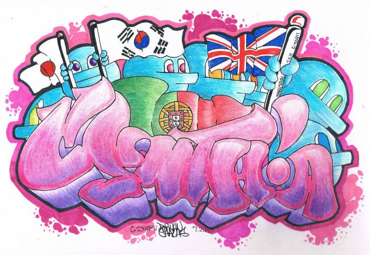 Detail Gambar Graffiti Doodle Art Name Nomer 10