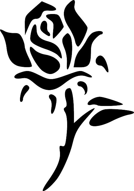 Detail Gambar Grafis Bunga Hitam Putih Nomer 4