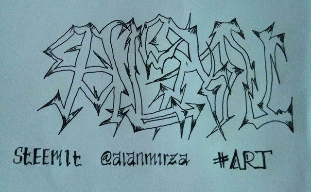 Detail Gambar Grafiti 3d Di Kertas Nomer 53