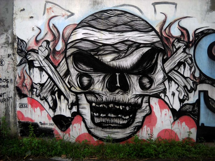Detail Gambar Grafiti 3d Tengkorak Nomer 43