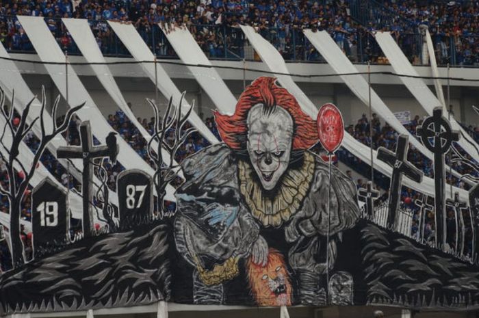 Detail Gambar Grafiti Arema Nomer 27