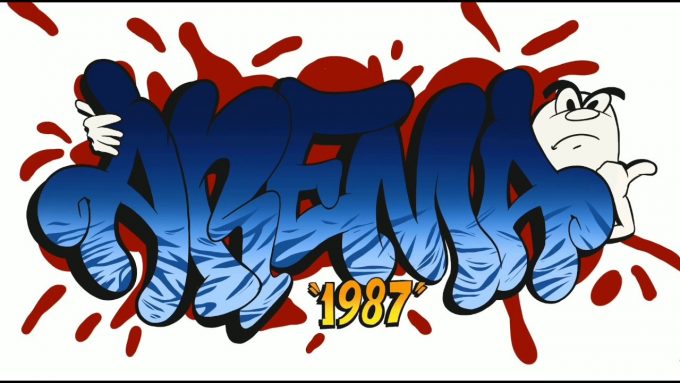 Detail Gambar Grafiti Arema Nomer 8