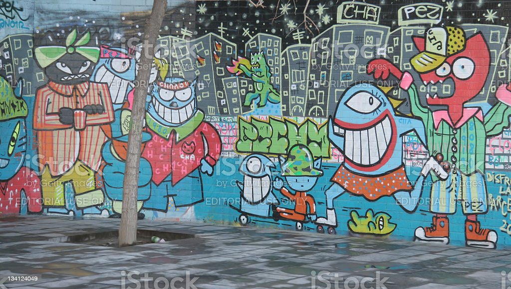 Detail Gambar Grafiti Barcelona Nomer 21