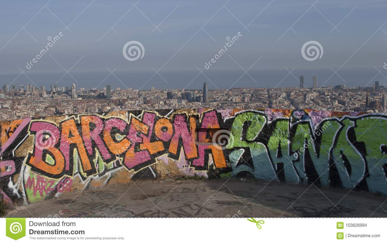 Detail Gambar Grafiti Barcelona Nomer 6