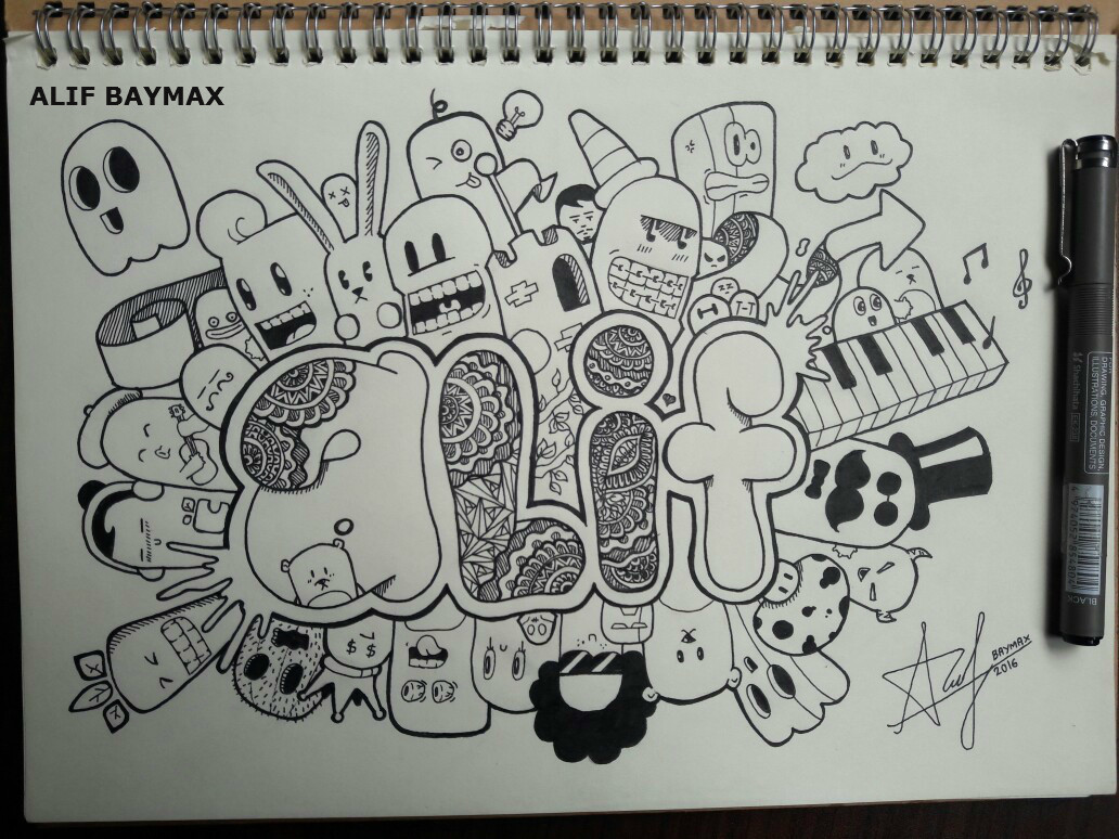 Detail Gambar Grafiti Doodle Nomer 20