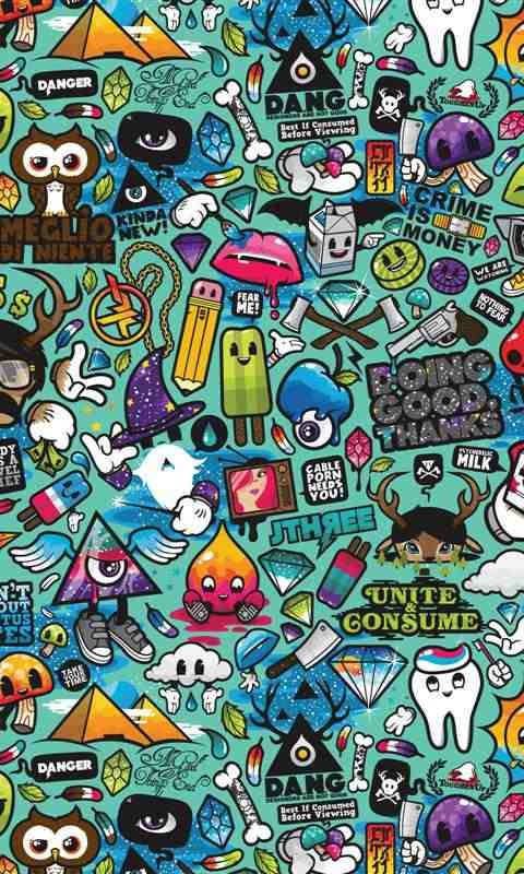 Detail Gambar Grafiti Kartun Keren Gambar Wallpaper Grafiti Kartun Keren Nomer 38