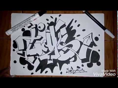 Detail Gambar Grafiti Keren Simple Nomer 13