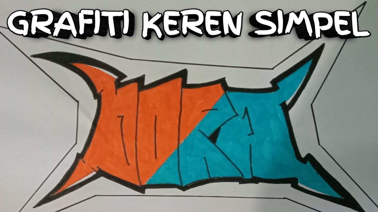 Detail Gambar Grafiti Keren Simple Nomer 49