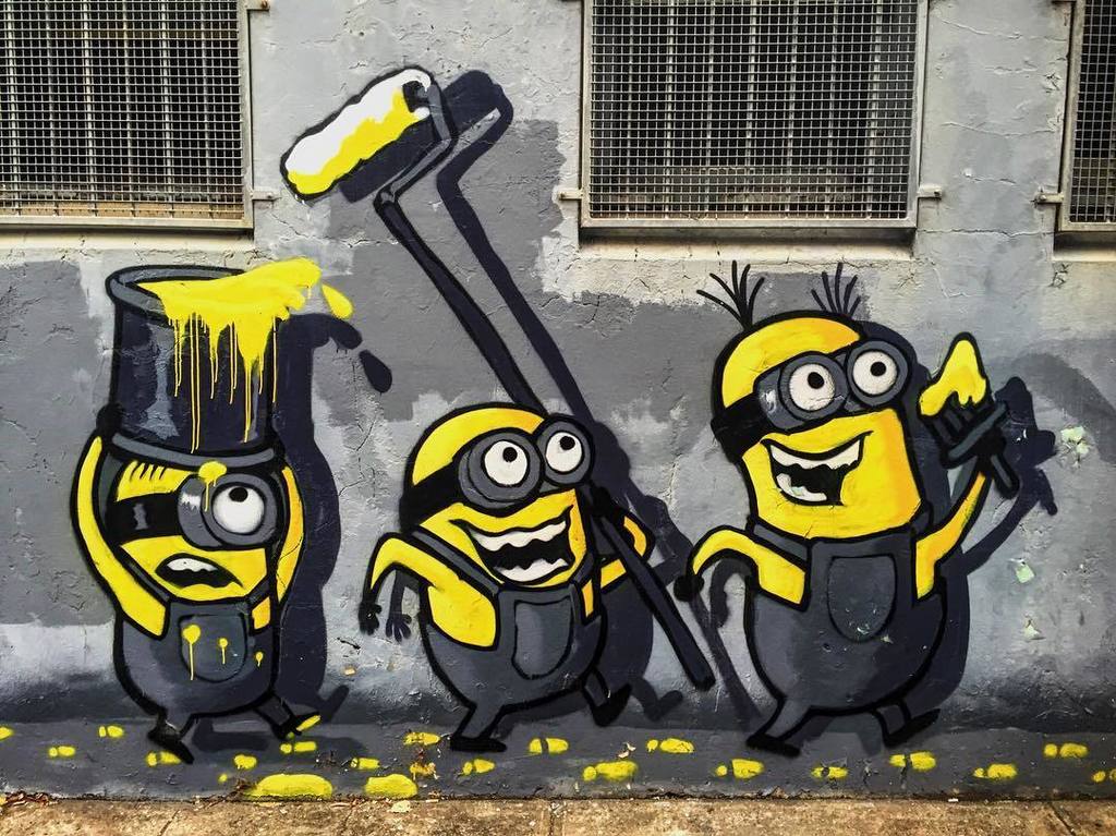 Detail Gambar Grafiti Minion Nomer 18