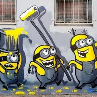 Detail Gambar Grafiti Minion Nomer 31