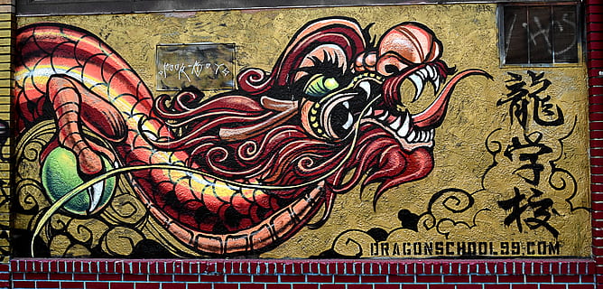 Detail Gambar Grafiti Naga Nomer 8