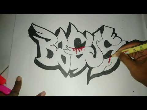 Detail Gambar Grafiti Nama Bagus Nomer 2