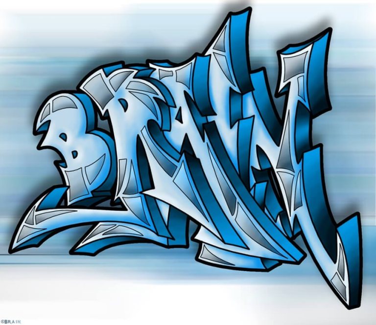 Detail Gambar Grafiti Nama Bagus Nomer 25