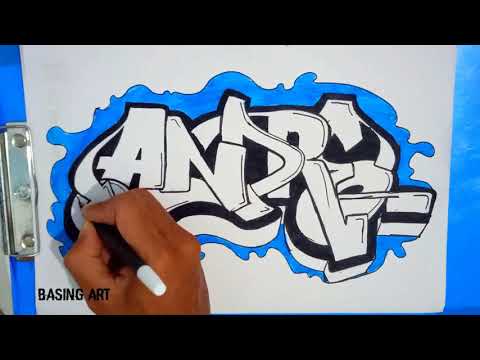 Detail Gambar Grafiti Nama Bagus Nomer 49