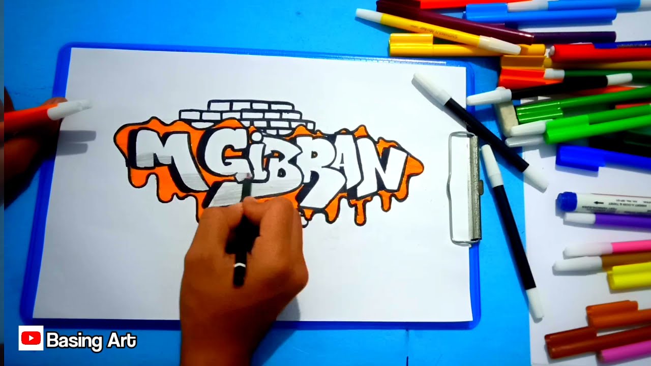 Detail Gambar Grafiti Nama Bagus Nomer 50