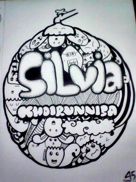 Detail Gambar Grafiti Nama Silvi Nomer 11