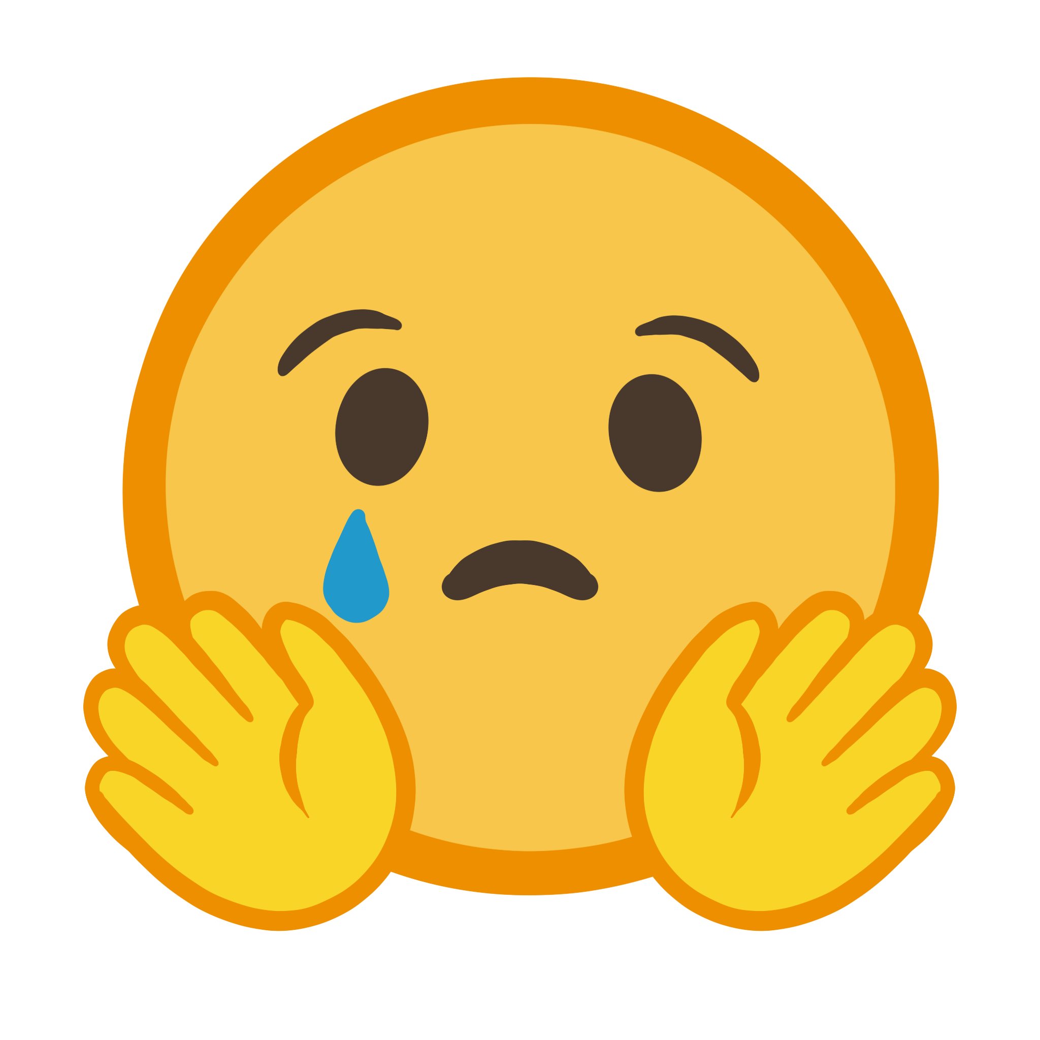 Detail Sad Hug Emoji Nomer 4