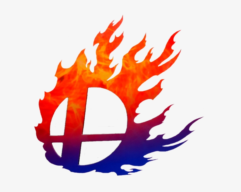 Smash Logo Fire - KibrisPDR
