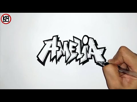 Detail Gambar Grafiti Nama Nomer 25