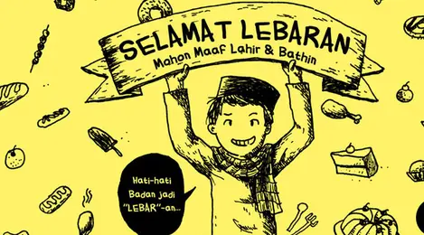 Detail Gambar2 Lucu Lebaran Nomer 13