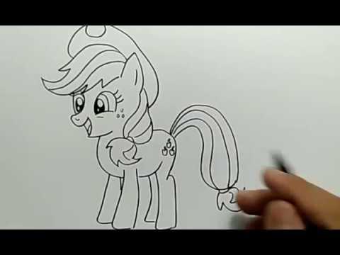 Gambaran Barbie Gambar My Little Pony Pakai Pensil - KibrisPDR