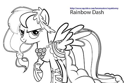 Detail Gambaran Barbie Gambar My Little Pony Rainbow Dash Pakai Pensil Nomer 33