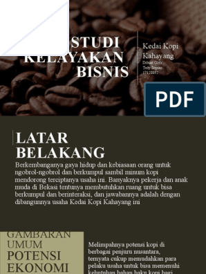 Detail Gambaran Umum Usaha Kedai Kopi Nomer 10