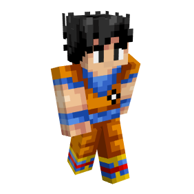 Detail Goku Minecraft Nomer 2