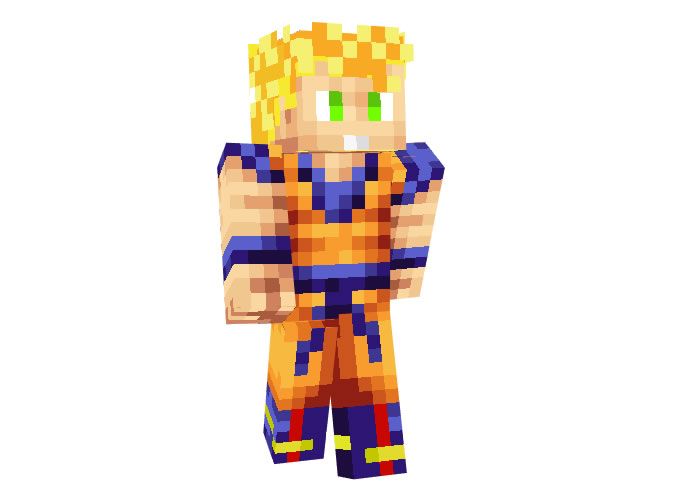 Detail Goku Minecraft Nomer 3
