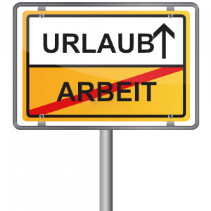 Detail Lustig Urlaub Schild Nomer 13