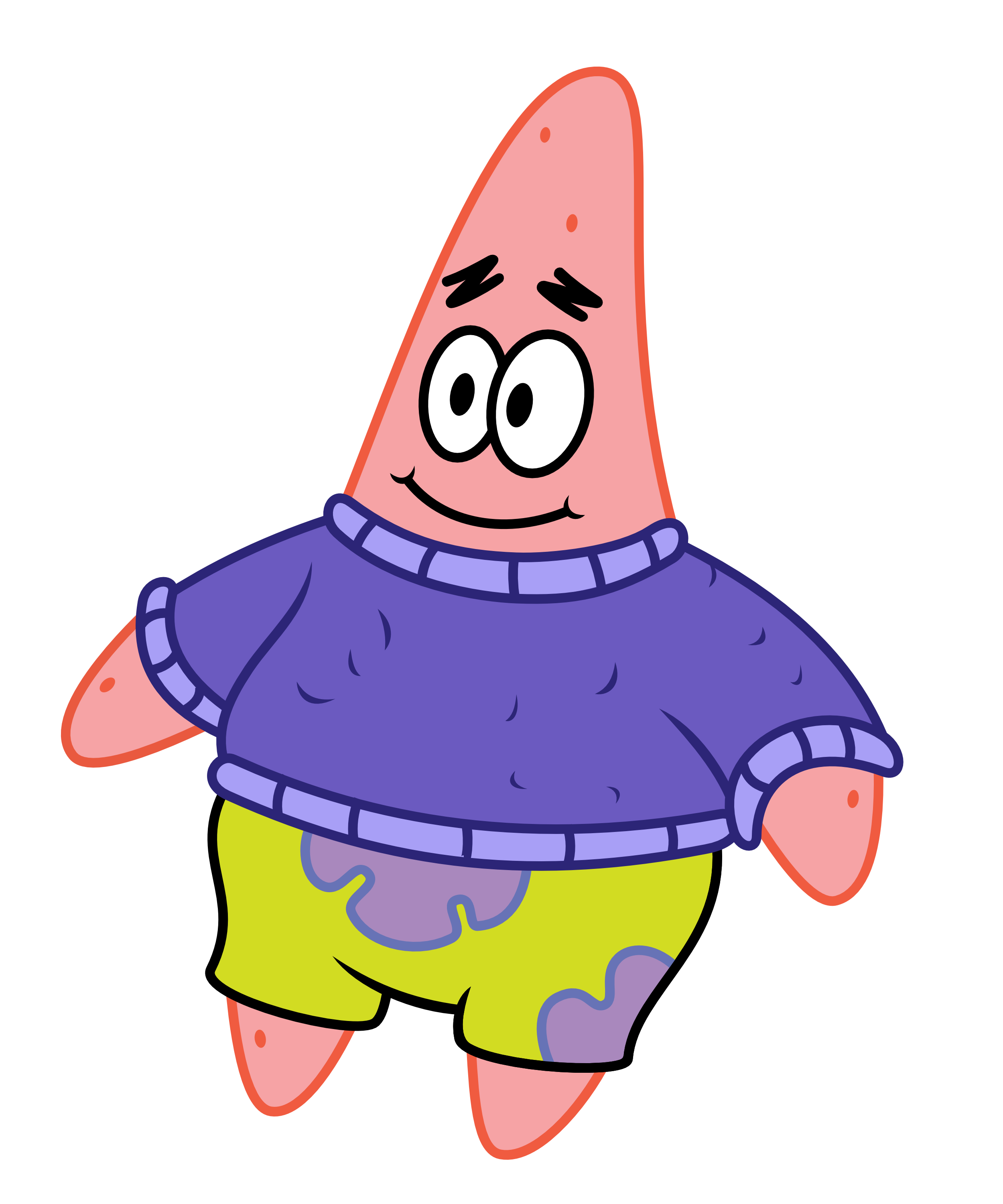 Detail Patrick Star Vector Nomer 9