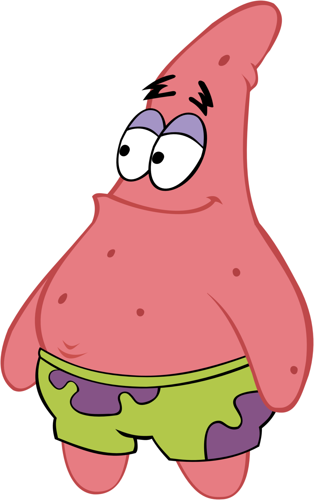 Detail Patrick Star Vector Nomer 4