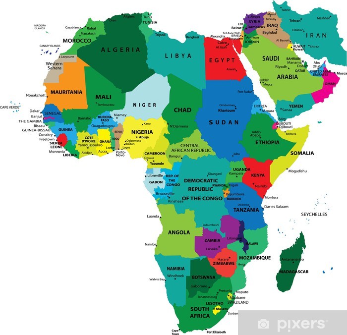 Detail Physische Karte Afrika Nomer 3