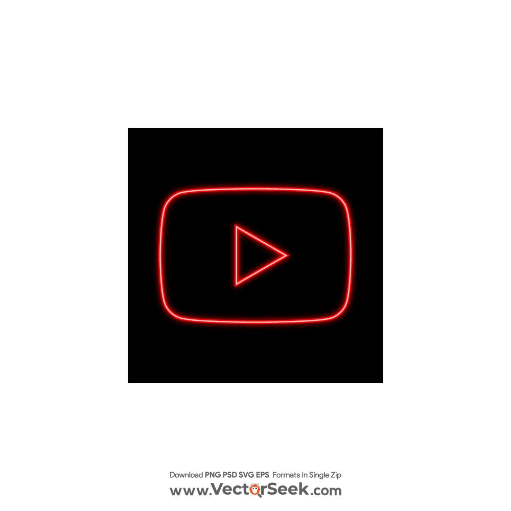 Detail Youtube Logo Neon Nomer 17