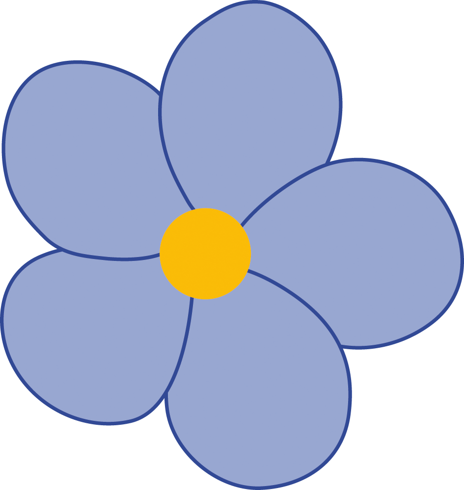 Detail Blumen Blau Nomer 11