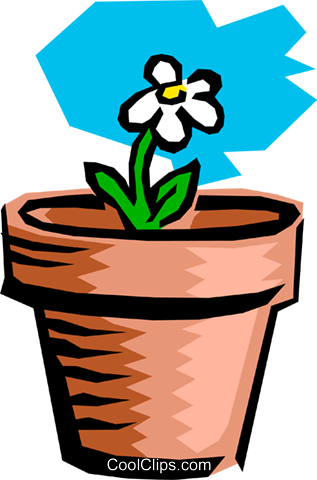 Detail Blumentopf Clipart Nomer 6