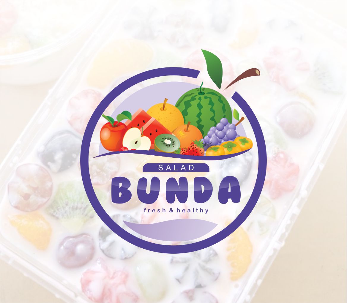 Download Contoh Desain Logo Salad Buah Nomer 12