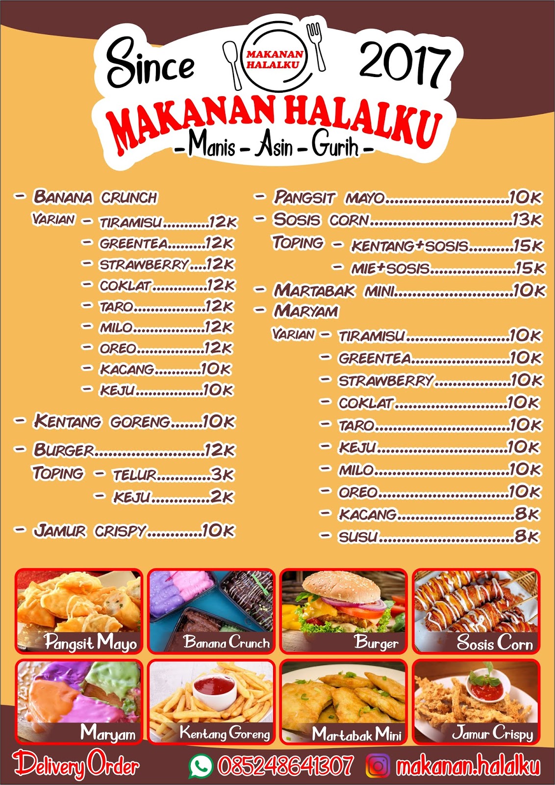 Detail Contoh Desain Menu Makanan Nomer 20