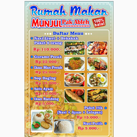 Detail Contoh Desain Menu Makanan Nomer 48