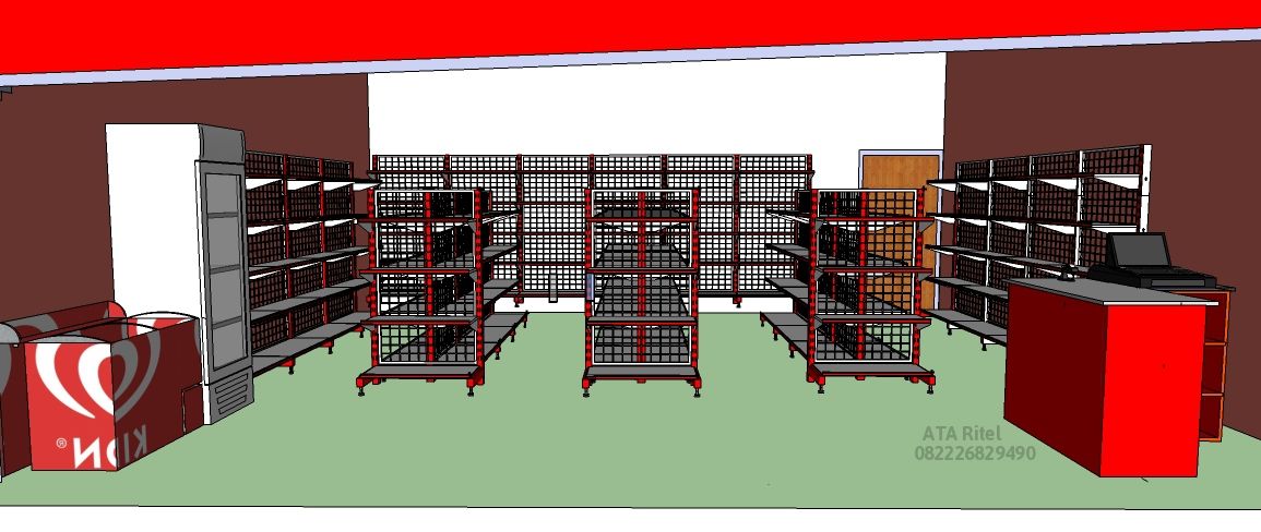 Detail Contoh Desain Minimarket Nomer 2