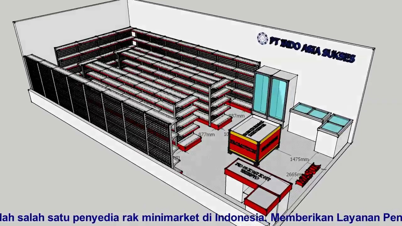 Detail Contoh Desain Minimarket Nomer 5