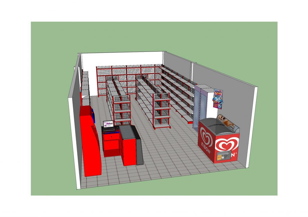 Detail Contoh Desain Minimarket Nomer 6