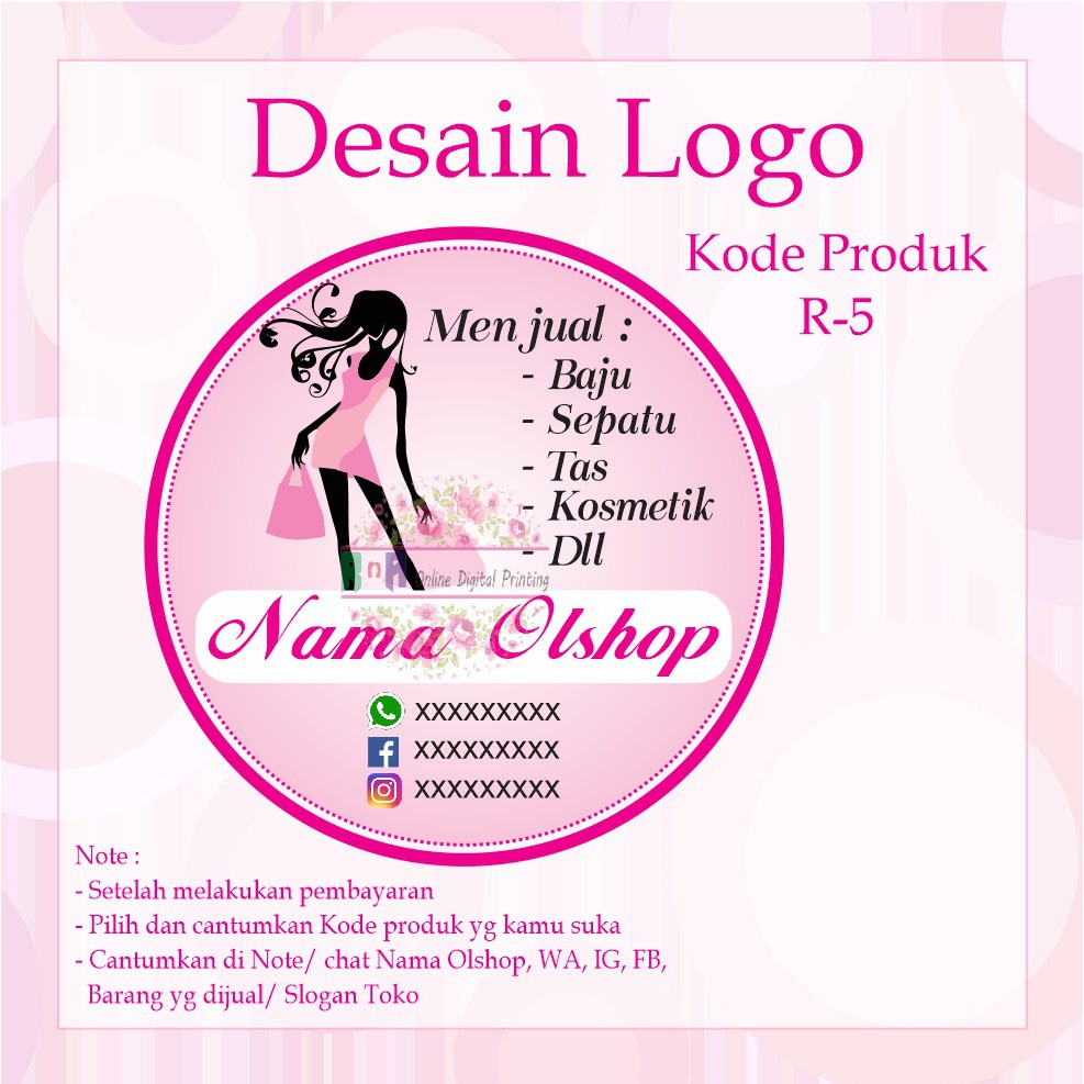 Detail Contoh Desain Olshop Nomer 8