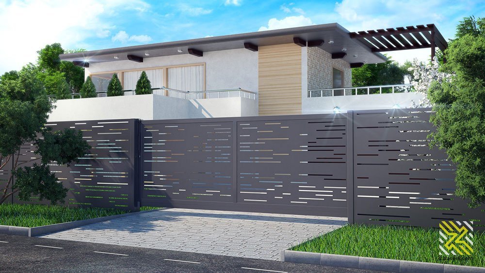 Detail Contoh Desain Pagar Rumah Nomer 42