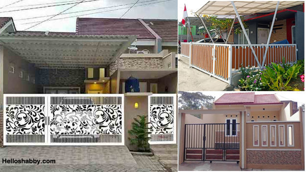 Detail Contoh Desain Pagar Rumah Minimalis Nomer 9