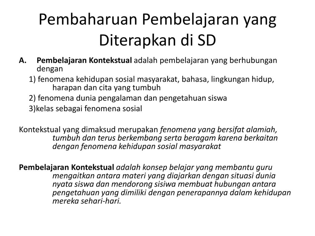 Detail Contoh Desain Pembelajaran Sd Nomer 27