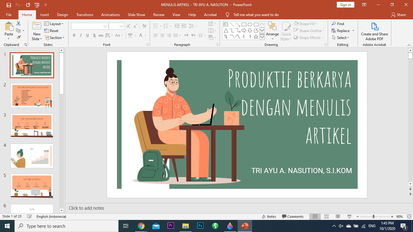 Detail Contoh Desain Ppt Menarik Nomer 34