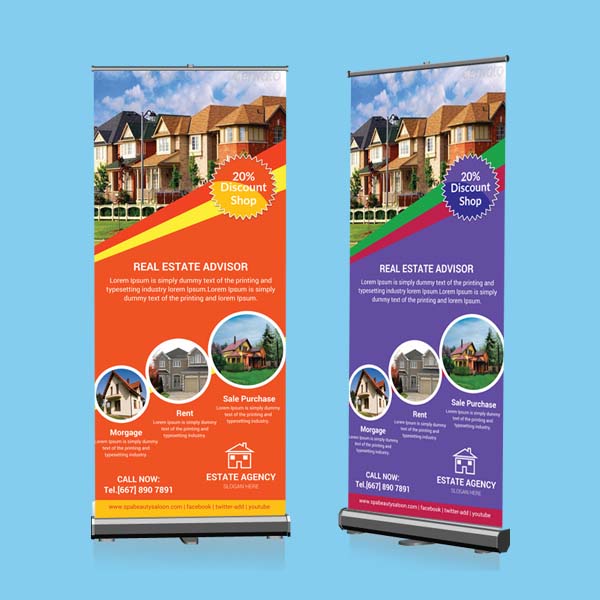 Detail Contoh Desain Roll Banner Nomer 25